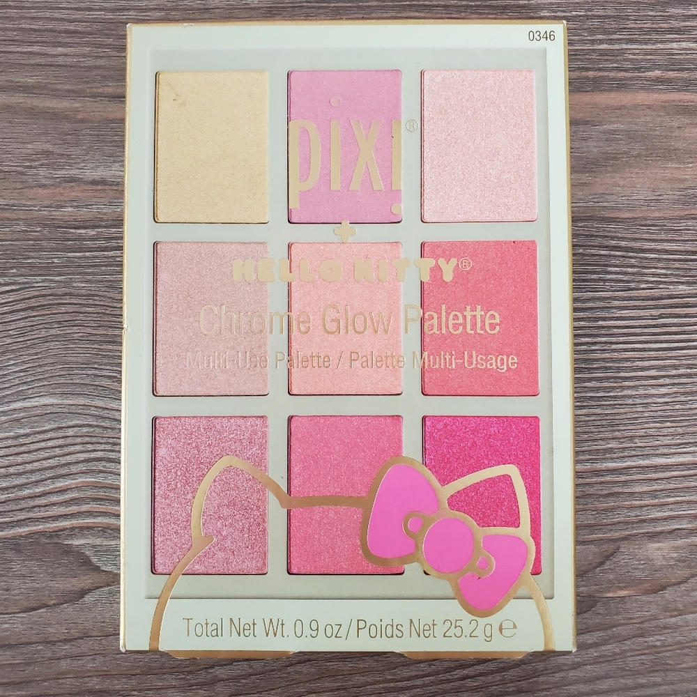 Pixi Hello Kitty Chrome Glow Palette 0346 Charming Glow